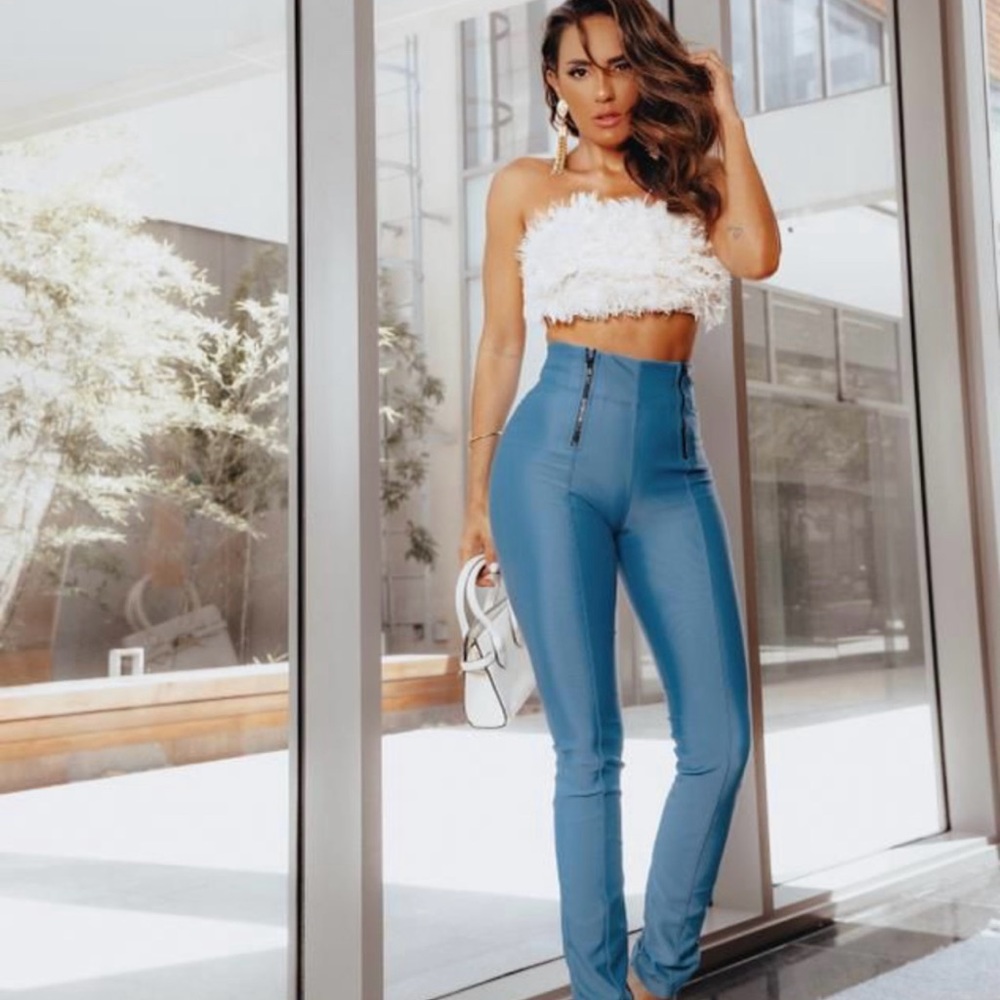 Brazilian Blue Luiza Pants